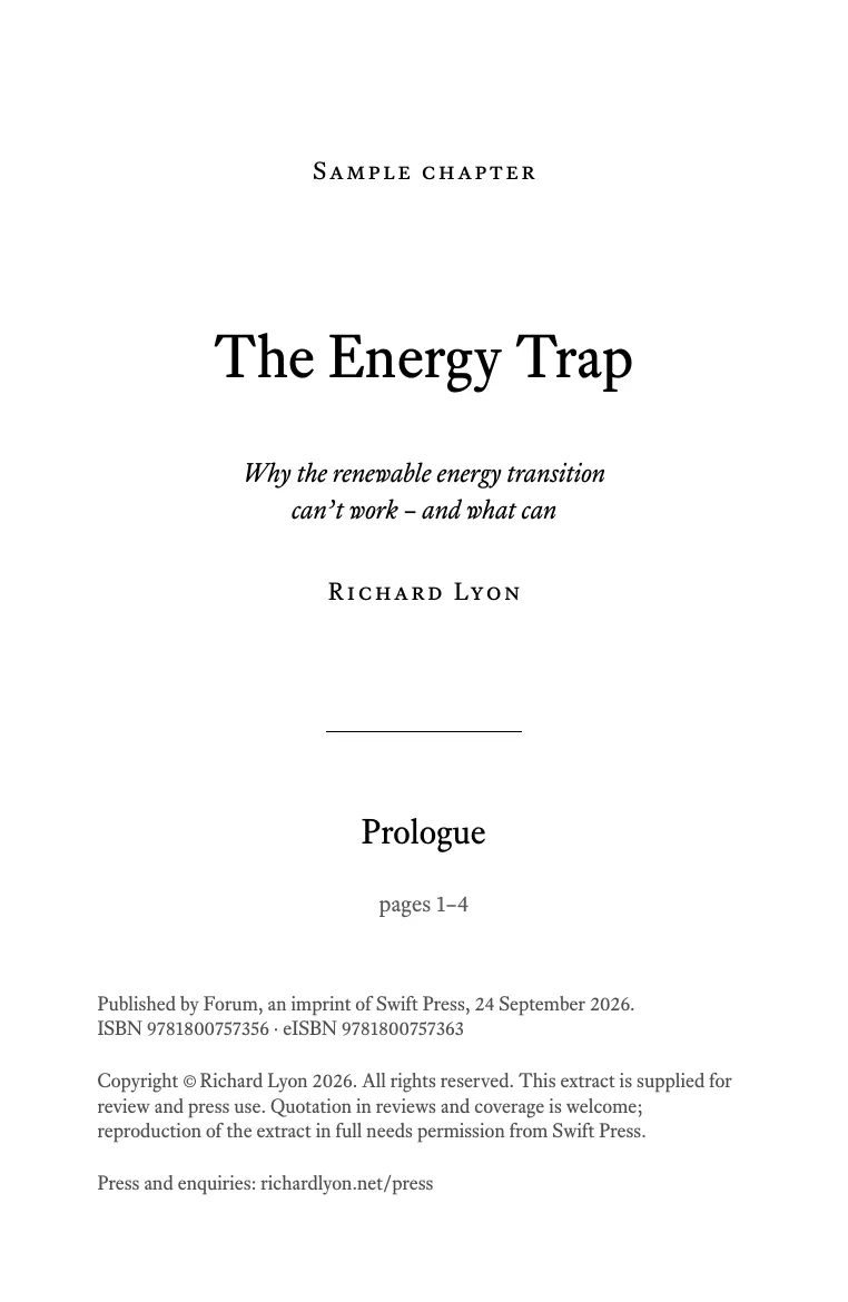 First page of the sample chapter