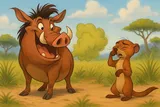 Pumbaa, with you, everything's gas