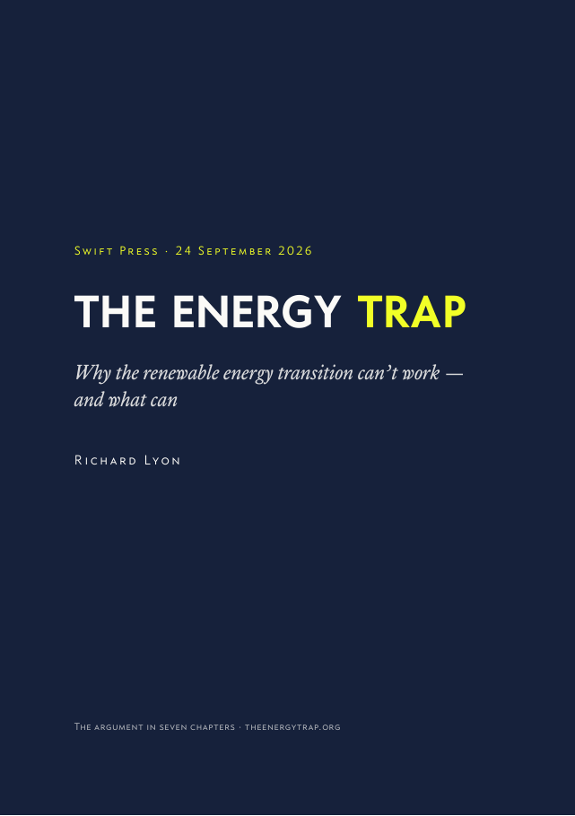 Title page of The Energy Trap in eleven pages